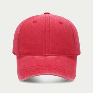 Vente en gros en stock casquettes de baseball en coton lavé de haute qualité chapeaux personnalisés réglables casquette de baseball en broderie 3D pour hommes - Product Image 4