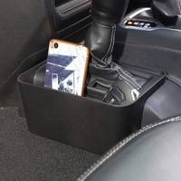 Spedking Boîte de rangement latérale de console de changement de vitesse de haute qualité pour Jeep Wrangler JL 2018 + Boîte de rangement de changement de vitesse