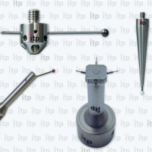 Sonde sphérique en forme d'étoile ITP TH M5 S30 11 033 M5, pièce d'instrument en acier inoxydable, origine Allemagne - Product Image 5