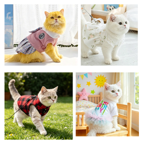 Robe de luxe pour chien Kuansima, vêtements pour animaux de compagnie, jolie jupe tutu de princesse, tenue de fête de mariage ou d'anniversaire pour chiens et chats de petite et moyenne taille - Product Image 1
