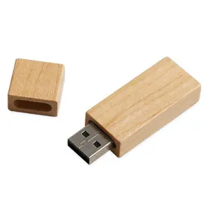 Bằng Gỗ Vuông USB Ổ Đĩa Flash Gum Theo Chủ Đề 2-Trong-1 Xách Tay Tốc Độ Cao U Đĩa Điện Thoại Android 512MB 1Tb Nhựa Tùy Chỉnh In Ấn