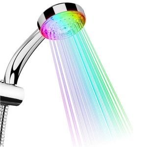 Pommeau de Douche LED Lumineux à Détection Automatique 7 Couleurs Changeantes pour Décoration de Salle de Bain - Product Image 1