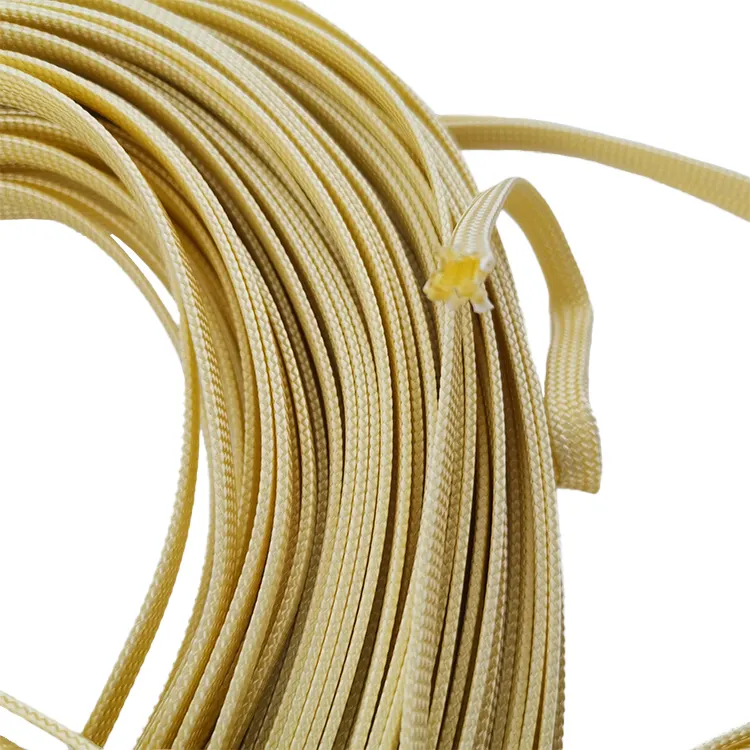 Benutzer definierte 6 MM Schnüre Gelbes Nylon Hohl flachs eil für Schnürsenkel