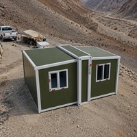 700 Kleine Häuser 20Ft 40Ft Tragbare Vorgefertigte Luxuriöse Erweiterbare Moderne Outdoor-Unterkünfte für Arbeitercamps & Baustellen