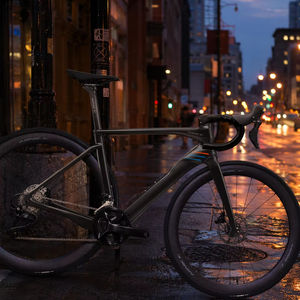 <span class=keywords><strong>Bicicleta</strong></span> de Carretera de Carbono 700C, 24 Velocidades, <span class=keywords><strong>Bicicleta</strong></span> Aero con Ruedas de Carbono, Frenos de Disco Hidráulicos y Manillar Curvo - Product Image 1