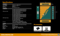 AVMATRIX DE21-4K PRO Encodeur-Décodeur Bidirectionnel HDMI NDI 4K 4K60 Pleine Bande PoE pour Diffusion en Direct