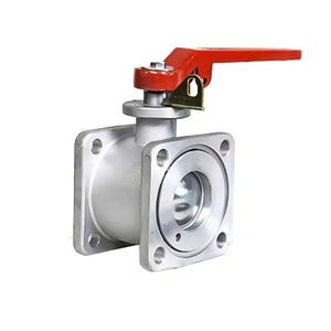 Valvola a sfera quadrata della flangia della lega di alluminio di marca di Bernet per le autocisterne ed i camion Sprinkler - Product Image 4