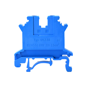 JUK2.5B-Bloque De Terminales Modular Universal, Bloque De Terminales De Tornillo De Riel Din, 0,2-2.5mm2 - Product Image 3