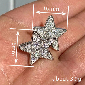 Orecchini a Forma di Stella per Donne, Design Unico, Accessori per Orecchie da Indossare Quotidianamente - Product Image 4