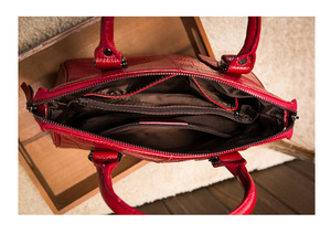 Sacs à main en cuir véritable de grande capacité pour femmes, sacs à bandoulière vintage, sacs fourre-tout décontractés pour dames - Product Image 5