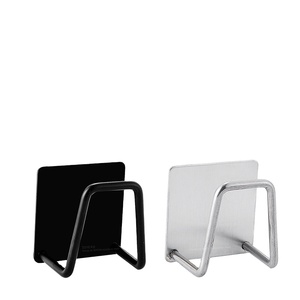 Self Adhesive Sink Accessories Storage Organizer Kitchen Stainless Steel Sponges Holder