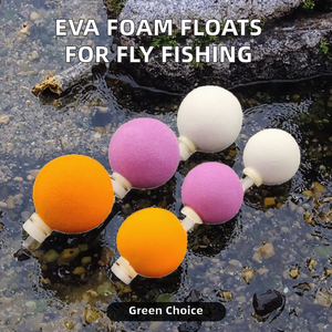 ทุ่นลอยโฟม EVA สำหรับเหยื่อตก<span class=keywords><strong>ปลา</strong></span>แบบปล่อยได้อย่างรวดเร็วอุปกรณ์เสริมที่สมบูรณ์แบบสำหรับ<span class=keywords><strong>ปลา</strong></span>เทราท์เป้าหมายทะเลสาบแม่น้ำลำธาร - Product Image 2