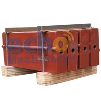 Le broyeur à percussion à haute teneur en chrome partie la barre de soufflage PF1315 pour écraser le granit