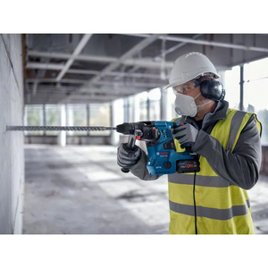 Bosch GBH 18V-28ค้อน3.3J แบบมืออาชีพ CF พร้อมแบตเตอรี่8Ah 2ก้อนและเคส - Product Image 2