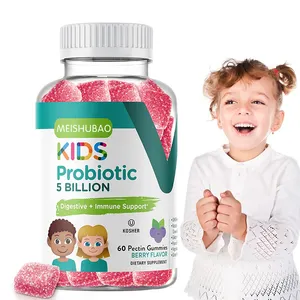 En iyi özelleştirilmiş vegan probiyotik gummies iyi bakteri probiyotik gummies çocuklar için probiyotik fiber gummies