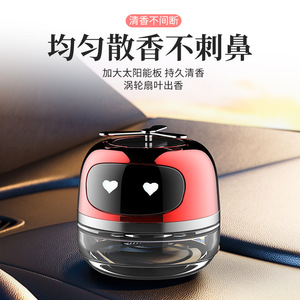 Diffuseur d'air solaire pour voiture, parfum rotatif 5ml 10ml, fragrance personnalisée pour l'intérieur du véhicule - Product Image 1