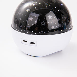 Luce Notturna Decorativa per Camera da Letto Moderna Personalizzabile con Corpo in Plastica Proiezione Cielo Stellato Colorato Dimmerabile a LED a Batteria e con Spina - Product Image 4