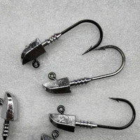 Tête de gabarit l'alose avec tête plombée, appât souple idéal pour la pêche au leurre