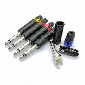 Connettore per chitarra con cavo per microfono di alta qualità di fabbrica trs ts 6.3mm 6.25mm 6.35mm <span class=keywords><strong>Stereo</strong></span> 1/4 ''spine <span class=keywords><strong>jack</strong></span> all'ingrosso - Product Image 5