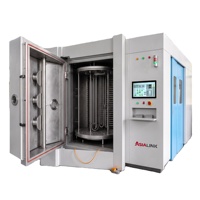 Machine de placage ionique sous vide AsiaLink, équipement de placage PVD pour les tests d'échantillons, équipement de placage de laboratoire de recherche et développement, modèle de table