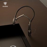 Robinet de cuisine monocommande en laiton et silicone de bonne qualité