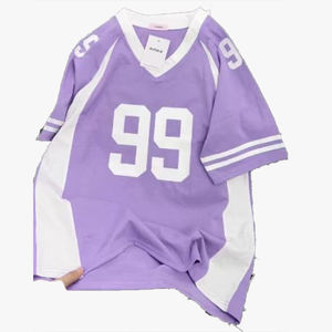 เสื้อยืดแขนสั้นพิมพ์ลาย 3 มิติ คอวี สไตล์ลำลอง สปอร์ต ใส่สบาย แฟชั่นใหม่รับซัมเมอร์ ปรับแต่งได้ - Product Image 5