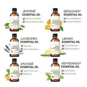 Private Label Pure Organic Flower Hautpflege Compound Lavendel Ätherisches Öl Rosenblatt Nagel Haar Körper öl - Product Image 2