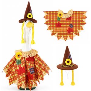 Tenues de Noë<span class=keywords><strong>l</strong></span> et d'Halloween en polyester pour oies de porche, décoration de jardin extérieure personnalisable, vêtements pour oies de porche de 23 pouces, vente chaude - Product Image 3