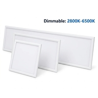 Plafonnier suspendu encastré 600*600 RGB LED, panneau lumineux LED RGBCCT 60x60, panneau lumineux CCT 595x595