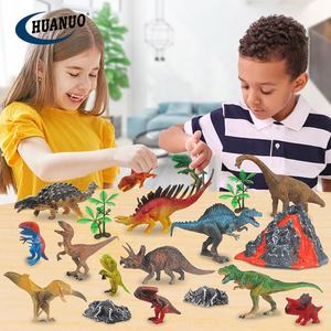 Vente chaude 19 pièces enfants Simulation éducative grands modèles de <span class=keywords><strong>dinosaures</strong></span> fossile <span class=keywords><strong>volcan</strong></span> scène enfants jouets - Product Image 5