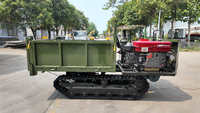 Prix usine Mini dumper chenillé Euro 5 CE EPA pour boue et routes accidentées avec levage hydraulique