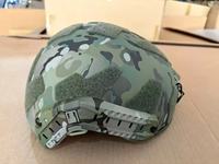 Casque tactique balistique PE 3A Factory IIIA UHMWPE / Aramid M88 / MICH / FAST / WENDY