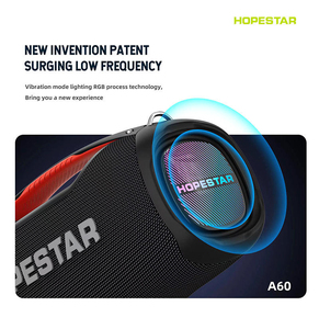 Altavoz Bluetooth Inalámbrico Hopestar A60 de 100 W, Resistente al Agua IPX6 para Exteriores, con Luces LED RGB, Subwoofer Portátil para <span class=keywords><strong>Karaoke</strong></span>, Bajos Potentes, TWS - Product Image 6