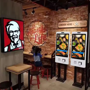 ตู้คีออสก์สั่งอาหารอัตโนมัติ Masung TW215-01 หน้าจอสัมผัส <span class=keywords><strong>ความ</strong></span>สว่างสูง ขนาด 21.5 นิ้ว สำหรับใช้งานกลางแจ้ง/ในร่ม เหมาะสำหรับร้านอาหารฟาสต์ฟู้ดและล็อบบี้โรงแรม - Product Image 1