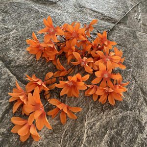 Flores Multicolor y <span class=keywords><strong>de</strong></span> <span class=keywords><strong>Café</strong></span> Oscuro Artificiales Lirio Salvaje <span class=keywords><strong>de</strong></span> Tallo Largo para Decoración <span class=keywords><strong>de</strong></span> Bodas con Flores Artificiales Premium - Product Image 5