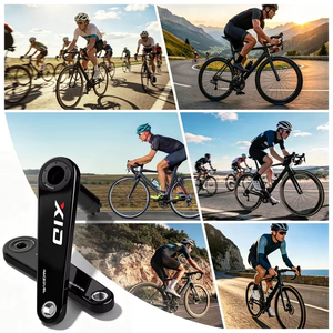 RACEDUEL Manivelle de vélo en fibre de carbone 165mm 170mm, manivelle de vélo de route en carbone, axe 29mm, couronne de vélo de route ultralégère pour <span class=keywords><strong>EASTON</strong></span> - Product Image 6