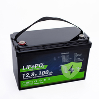 Batterie au lithium-ion à cycle profond 12V 24V 100ah 200ah, cellules de batterie à l'état solide PO4, pack de batteries Lfp4, stockage d'énergie, batteries solaires