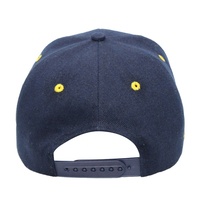 Diseño personalizado Sandwich Brim Rugby Sombreros Bordado logo Gorra de béisbol Gorra deportiva