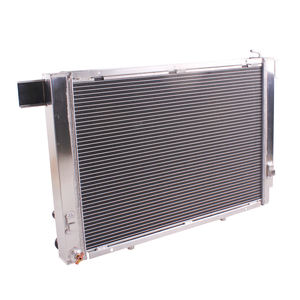 Radiatore in Alluminio a 3 File S-0202 per MERCEDES BENZ SL500 500 SL Gas 5.0L V8 1990-2002, Modello Base Convertibile <span class=keywords><strong>2</strong></span> Porte - Product Image 3