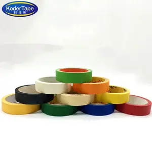 High Temperature Single Sided Crepe Paper Adhesive Masking Tape Single Sided Adhesive Rubber Tape