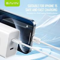 BAVIN Vente en gros Excellent CB325 Pd 12w 18w Micro Type C Usb c Chargeur rapide Android Câble de données Usb