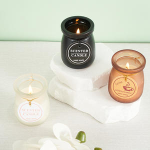 <strong>Candles</strong> Scented Luxury <strong>Wholesale</strong> 2025 New Home Decoration Custom Soy Wax Scented <strong>Candles</strong> in Glass Jar - Product Image 1