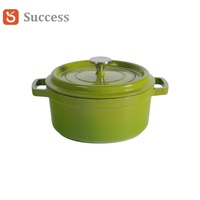 Vente en gros d'usine, vente chaude, casseroles en fonte émaillée, ustensiles de cuisine, marmites, casseroles hollandaises, nombreuses couleurs, personnalisables