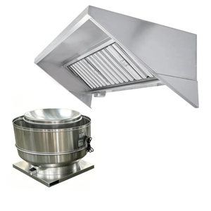 Cappa di Ventilazione in Acciaio Inox <span class=keywords><strong>per</strong></span> Cucina Commerciale di Food Truck - Product Image 1