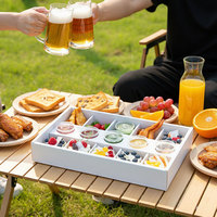Emballage personnalisé de luxe en papier kraft pour fruits secs, noix salées, chocolats, dattes - Boîtes à tiroirs avec doublure en éponge et logo imprimé