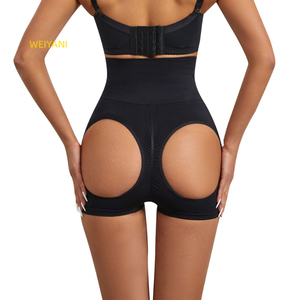 Femmes Shapewear Hip Butt Enhancement Lifting <span class=keywords><strong>Body</strong></span> Shaping Underwear Taille haute Tummy Control Pants Breasted Belt Shorts - Product Image 3