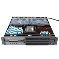 Amplificador de Potencia Conmutado LA12X de 2200W con Control por Software DSP de 4 Canales
