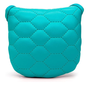 Cuir synthétique bleu de haute qualité pour usage professionnel, broderie/impression de logo, personnalisation OEM/ODM, fer de golf demi-mallette à fermeture magnétique - Product Image 1