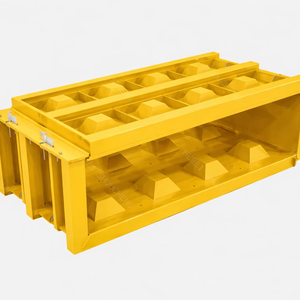Tragbare Ineinandergreifende Lego-Block-Stahlform - Einfach zu Entformende Betonblock-Schalung mit Hebeösen - Product Image 2