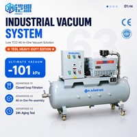 Pompa per vuoto rotativa a palette monostadio KAIMENG FKMVP 63, 63m³/h, 2.2KW, 380V, 101KPa per l'industria medica